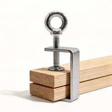 7.7 Cm/ 3inch Jaw C Clamps With Hanging Ring Bolts Made Of 4mm Thick Stainless S