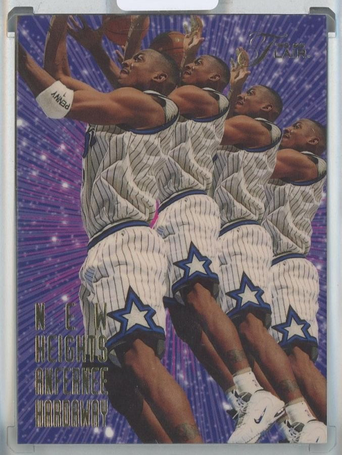 1995-96 Fleer Flair Anfernee Hardaway New Heights #1 Orlando Magic