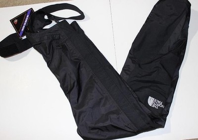 NEW The North Face Gore Tex Bib Ski Snowboard Pants Mens Medium Black Triple Zip