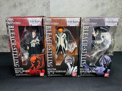 Bleach Rukia Kuchiki Ichigo Kurosaki Renji Abarai Styling Figure Set of 3