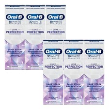 Oral B 3D White Luxe Perfection Advanced Whitening Protection Pack 6 x 75ml 41.76 per litre