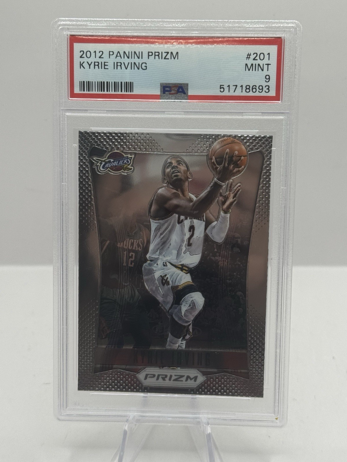 Kyrie Irving PSA 9 2012-13 Panini Prizm #201 Cleveland Cavaliers