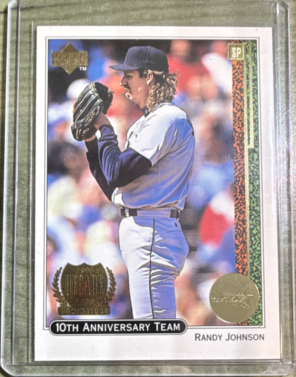 Upper Deck 1998 Randy Johnson #X10 10th Anniversary Team Decade Dominators
