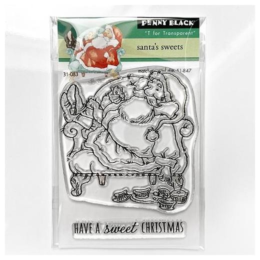 Penny Black Clear Stamps - Santa's Sweets 31-083