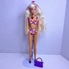 1992  Glitter Beach Barbie Doll & Original Bikini 90’s Barbie Mattel