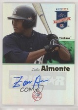 2008 TRISTAR PROjections Green Reflectives 25/50 Zoilo Almonte Zolio Auto 0b2