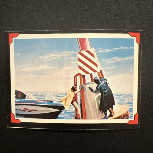 1966 Topps Batman Riddler Back #31 Bat on a Buoy — Raw