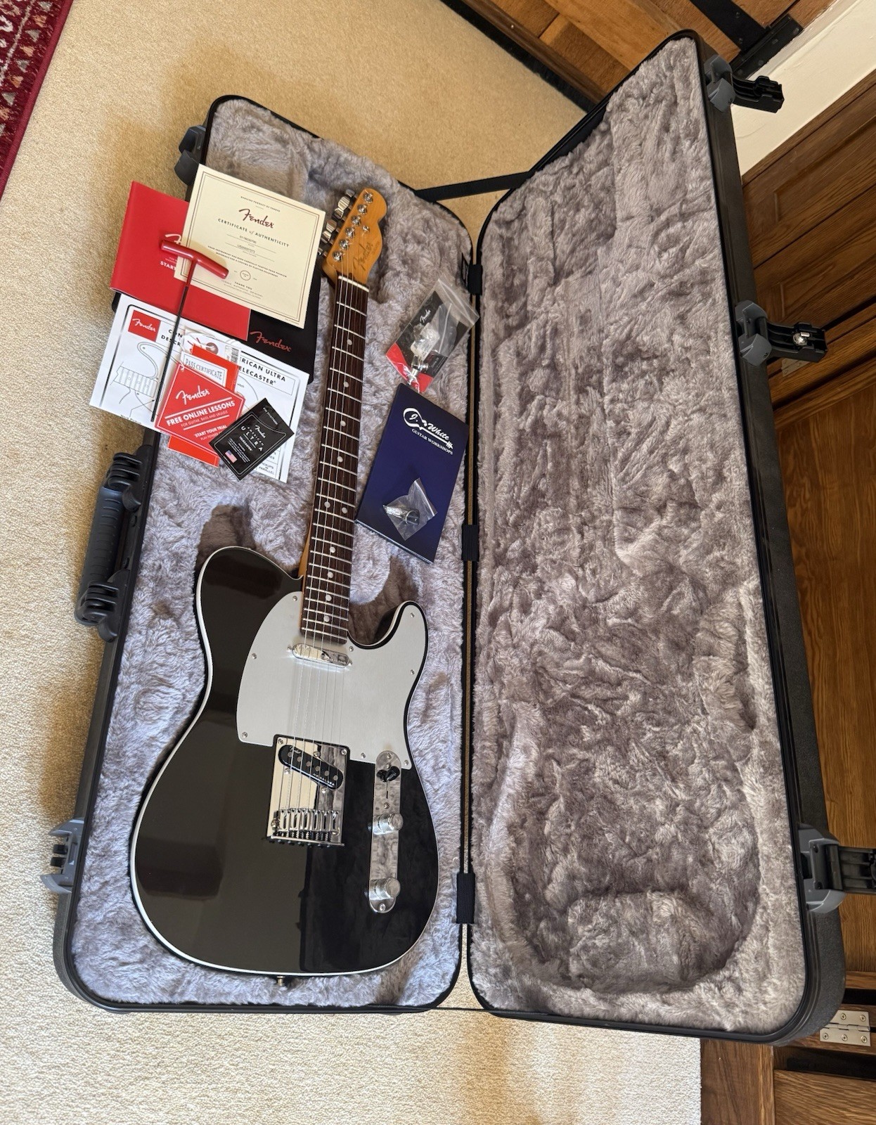 Fender American Ultra Telecaster Texas Tea Immaculate Condition