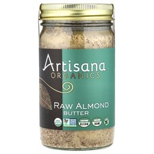 Artisana Organics Raw Almond Butter 14 oz 397 g Gluten-Free, Kosher, Non-GMO,