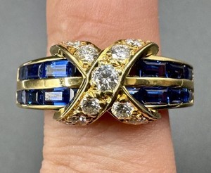 Tiffany Signature X Ring | eBay