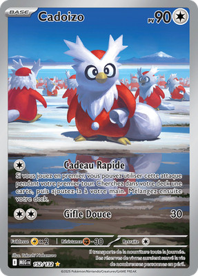 Pokemon Karte Cadoizo 152/132 AR Mega-Evolution (PCC)