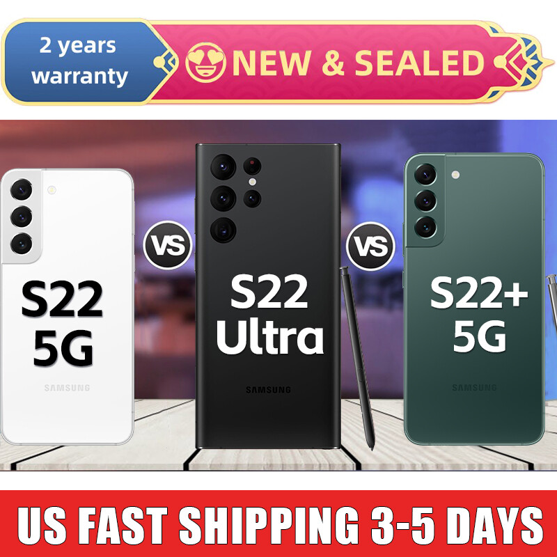 NEW Samsung Galaxy S22 Ultra /S23 Ultra /S22+ /S22 5G Unlocked【US