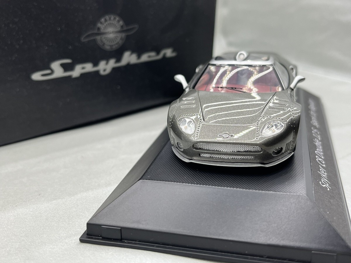 🇺🇦 1:43 SPYKER C8 DOUBLE 12 S Gris SPARK 1/43 PAPER PACKEGE LOST