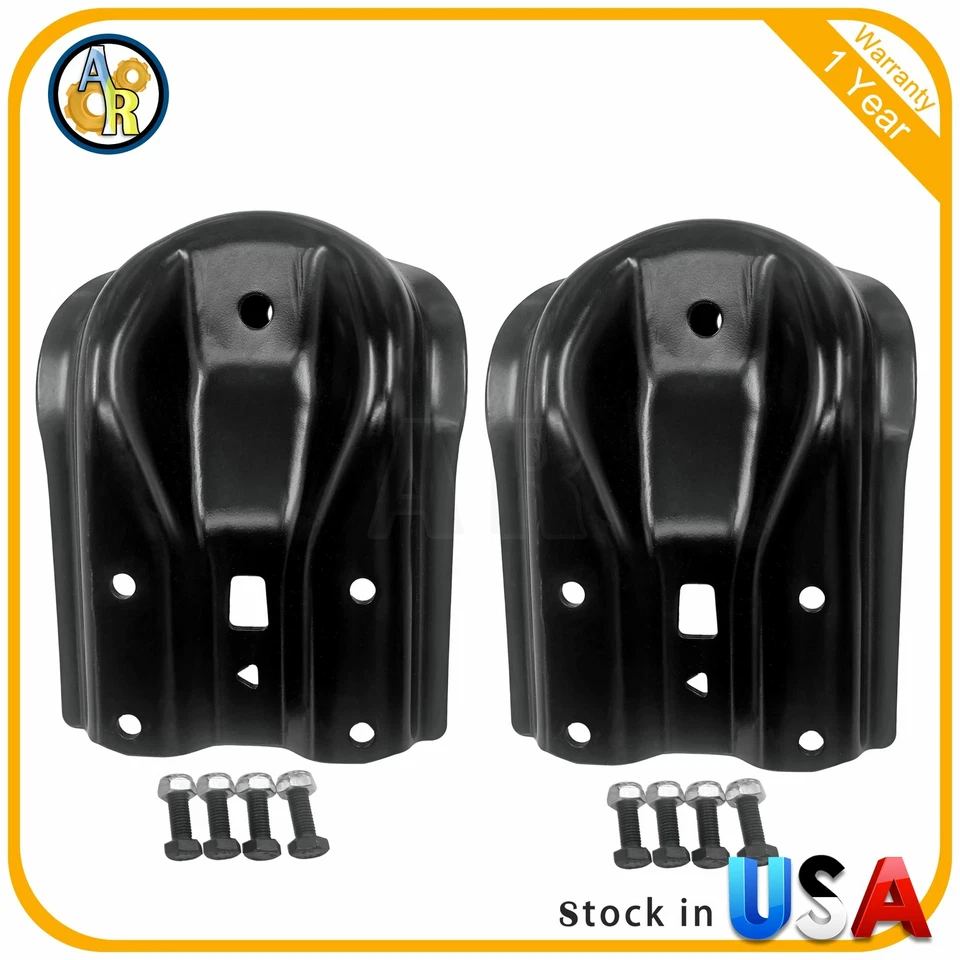 Par Kit de soporte de resorte de hoja trasera para camioneta 88-00 Gmc K1500 K2500 722008 Foto 2 de 3