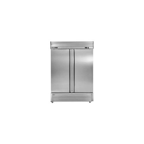 Kratos Commercial Freezer Two Door Reach-in, Stainless Steel, Solid Door, 46 Cu. - Picture 3 of 9