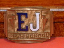 Pre-Owned E J High School Belt Buckle