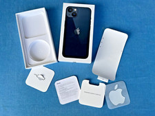 EMPTY BOX ONLY for Apple iPhone 13 Midnight 128gb w/ inserts