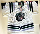 Houston Aeros Team Signed S&P Official IHL Hockey Replica Jersey