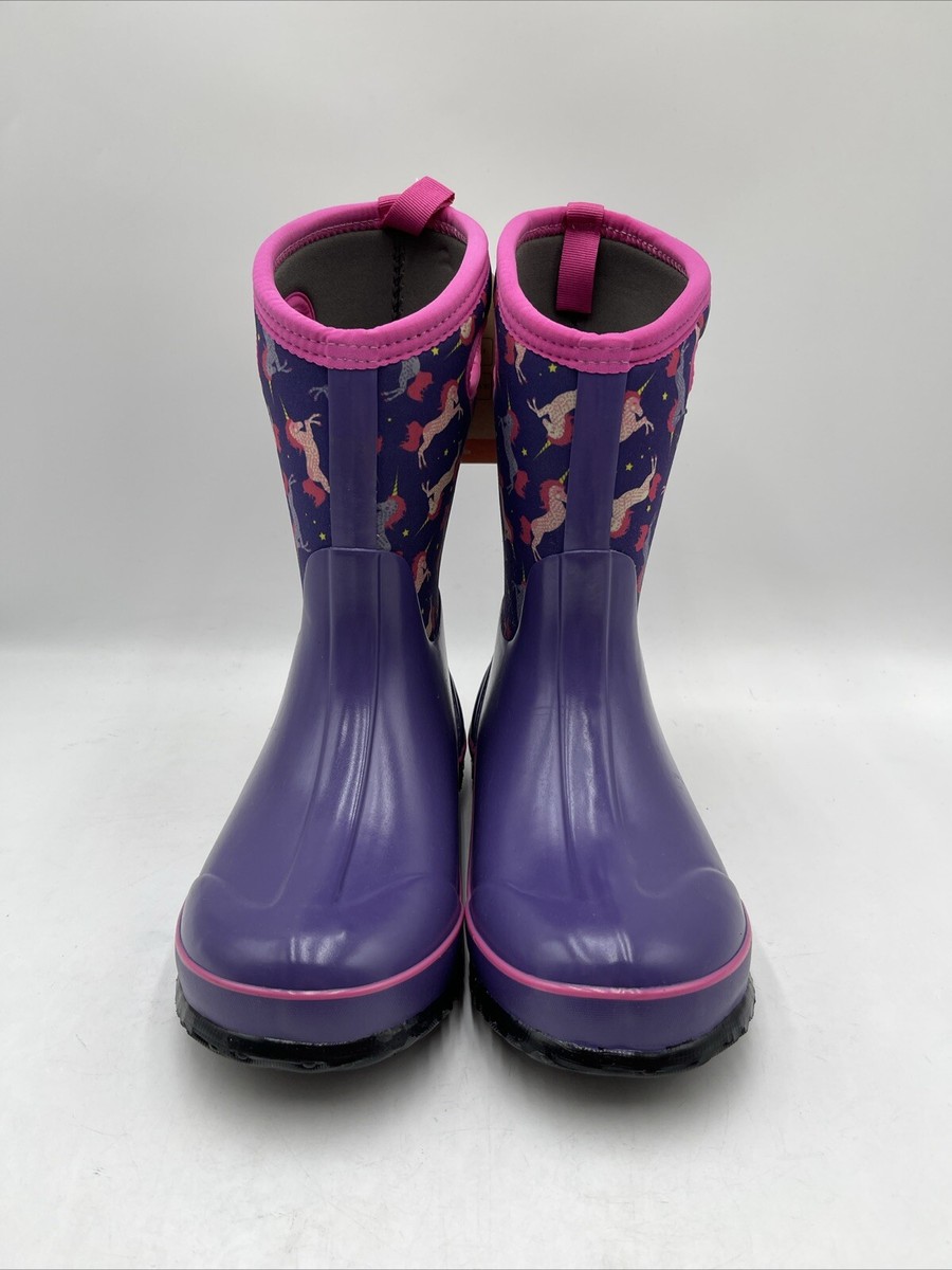 Bogs Kids' Classic Unicorns Boot Purple Size 6Y | eBay