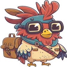 30 Custom Smart Little Bird Personalized Address Labels