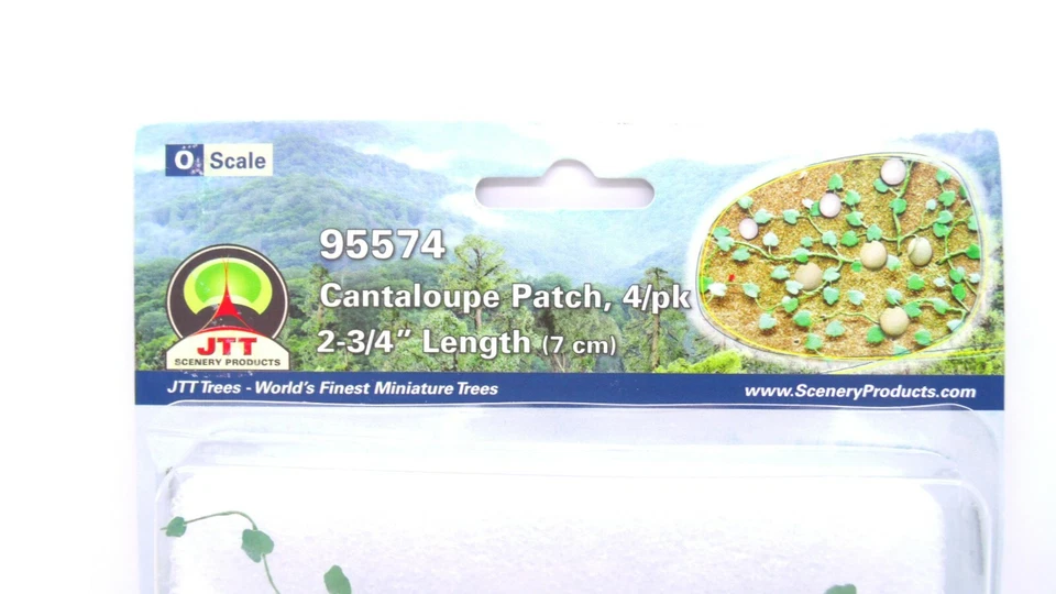 MRC JTT Scenery O Cantaloupe Patch 2-3/4" Length Flowering Plants Layout 95574 - Image 3 of 4