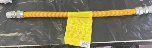 JONES STEPHENS G71112 5/8" Gas Connector, Coated with Fitting, 1/2" MIP x 1/2" - Picture 3 of 3