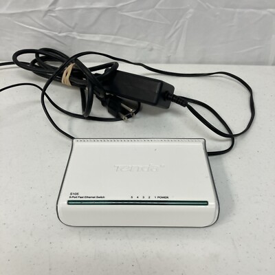 Tenda S105 5-Port Fast Ethernet Switch