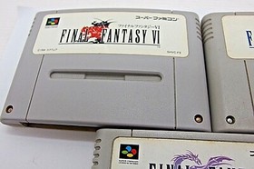 Super Famicom Final Fantasy game lot of 3 official Nintendo SFC Japan 
