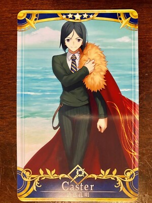 Fate Grand Order Zero FGO Arcade Card Caster Zhuge Liang Melloi