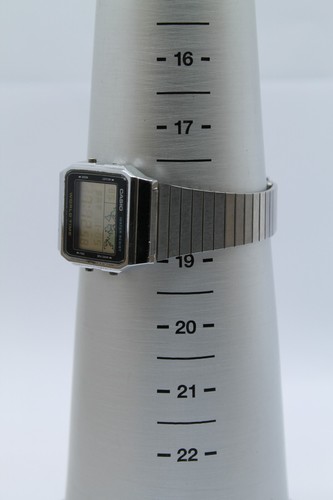RARE CASIO WORLD TIME 643 A300U CHRONO ALARM DIGITAL VTG QUARTZ 87s JAPAN WATCH - Picture 13 of 13