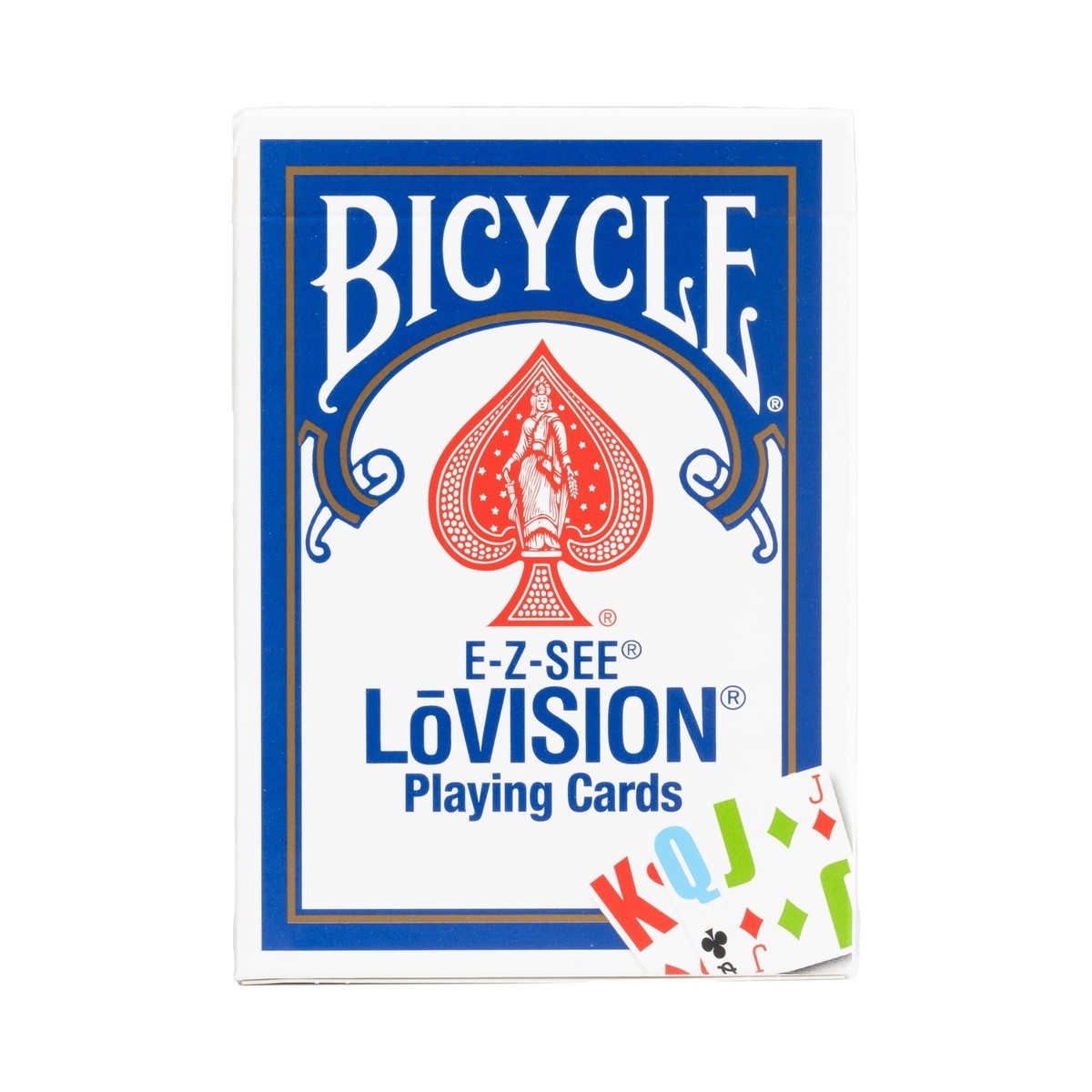 Bicycle E-Z See/Lo- Vision Playing Card Deck | eBay