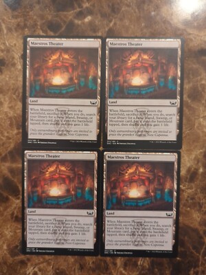 (4) Maestros Theater *PLAYSET* NM Streets of New Capenna 251/281 Regular Common
