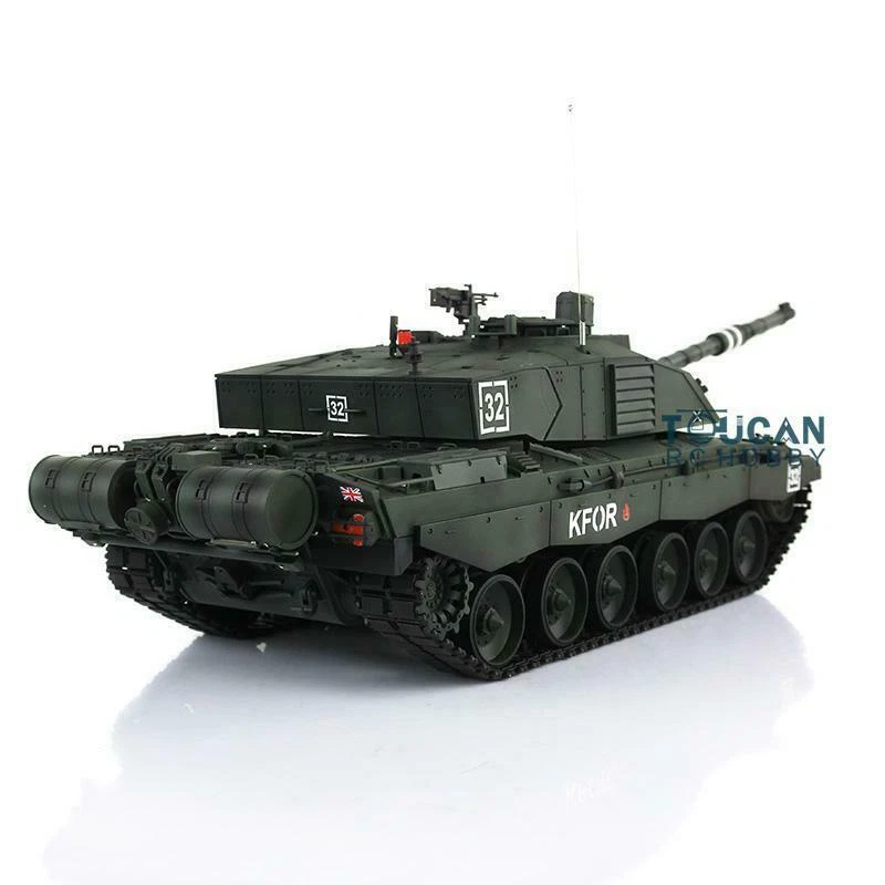 Henglong 1/16 7.0 Challenger II BB IR Battle RC Tank 3908 Metal Track W/ Rubbers - Image 4 of 4