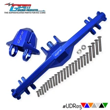 GPM Alloy Rear Bridge Axle with gearbox cover for TRAXXAS UNLIMITED DESERT UDR