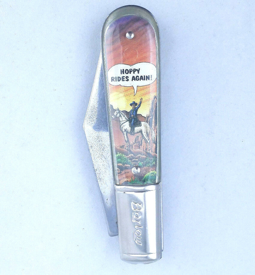 HOPALONG CASSIDY BARLOW USA 2 BLADES COLLECTABLE KNIFE | eBay