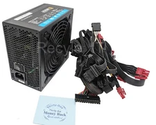 PowerSpec Fully Modular Cable 4x PCIE 80plus Gold Certified 650W ATX/EPS 12V PSU