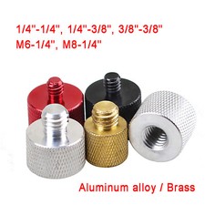 3/8" 1/4" 1/4"-3/8" Female Male Screws Camera Tripod Thread Adapter Reducer