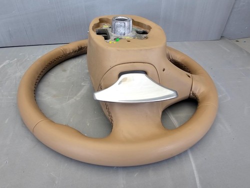 16-17 Cadillac CT6 Maple Sugar Leather Steering Wheel w/ Shift Paddles 84016908 - Bild 14 von 16