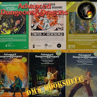 AD&D + Vintage D&D Adventures MULTILIST Szenarien & Monster TSR 80er 90er R2B