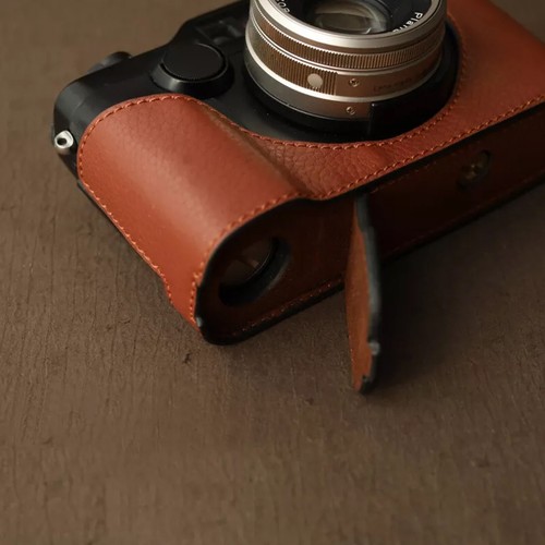 Genuine Real Leather Camera Bag Case Cover Grip Strap Protect for Contax G2 G1 - Picture 2 of 17