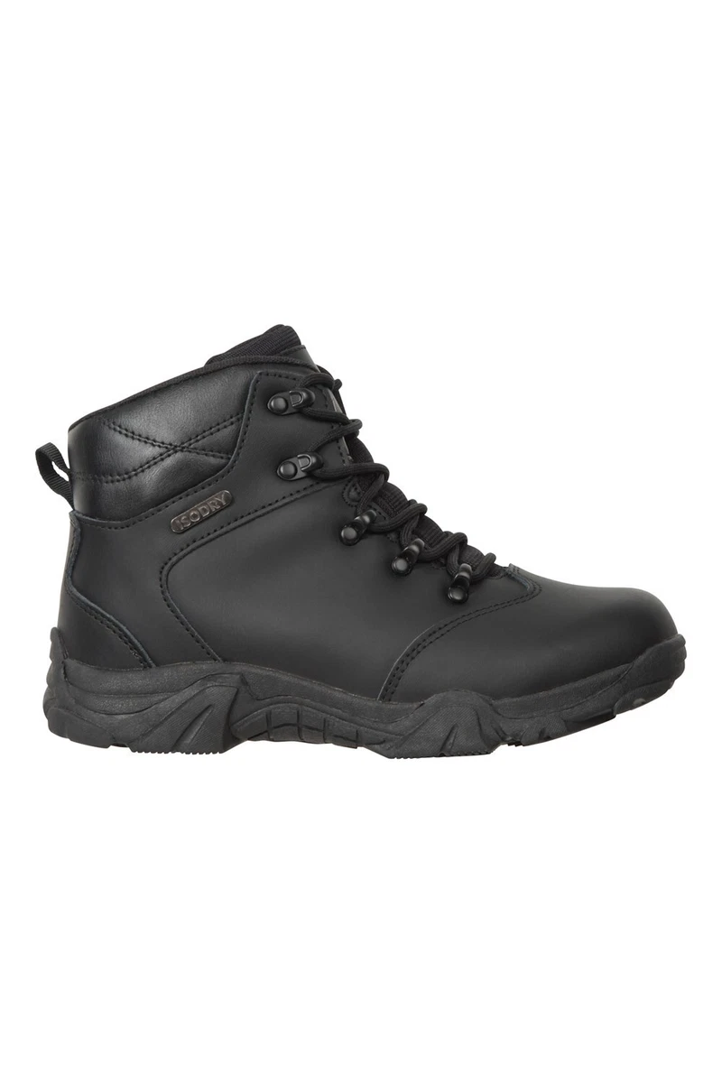 Mountain Warehouse Kids Waterproof Leather Walking Boots Hiking