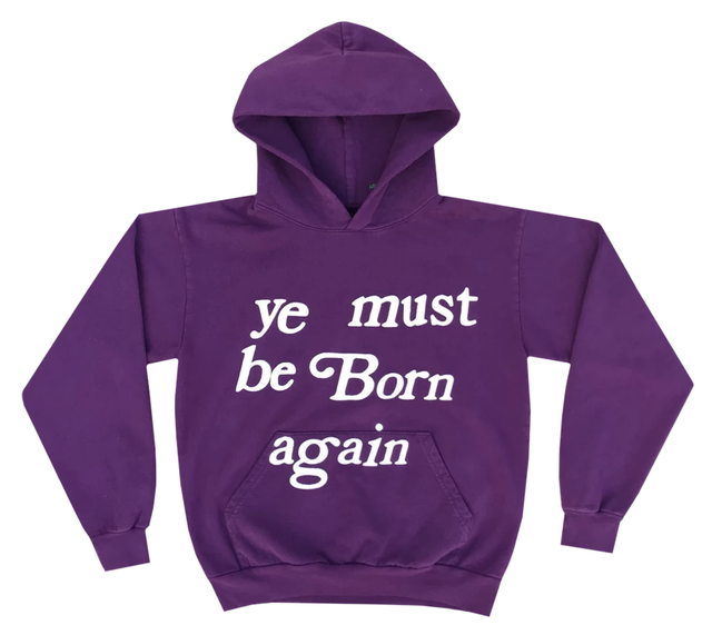 CPFM Ye Must Be Born Again Hoodie Purple - Large - FREE FAST SHIPPING RARE | eBay