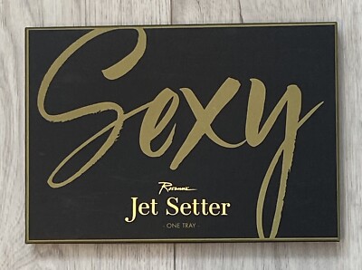  Sexy  Black & Gold Platter - Rosanna Jet Setter Serve Ware Plate 9.5 x6.25 