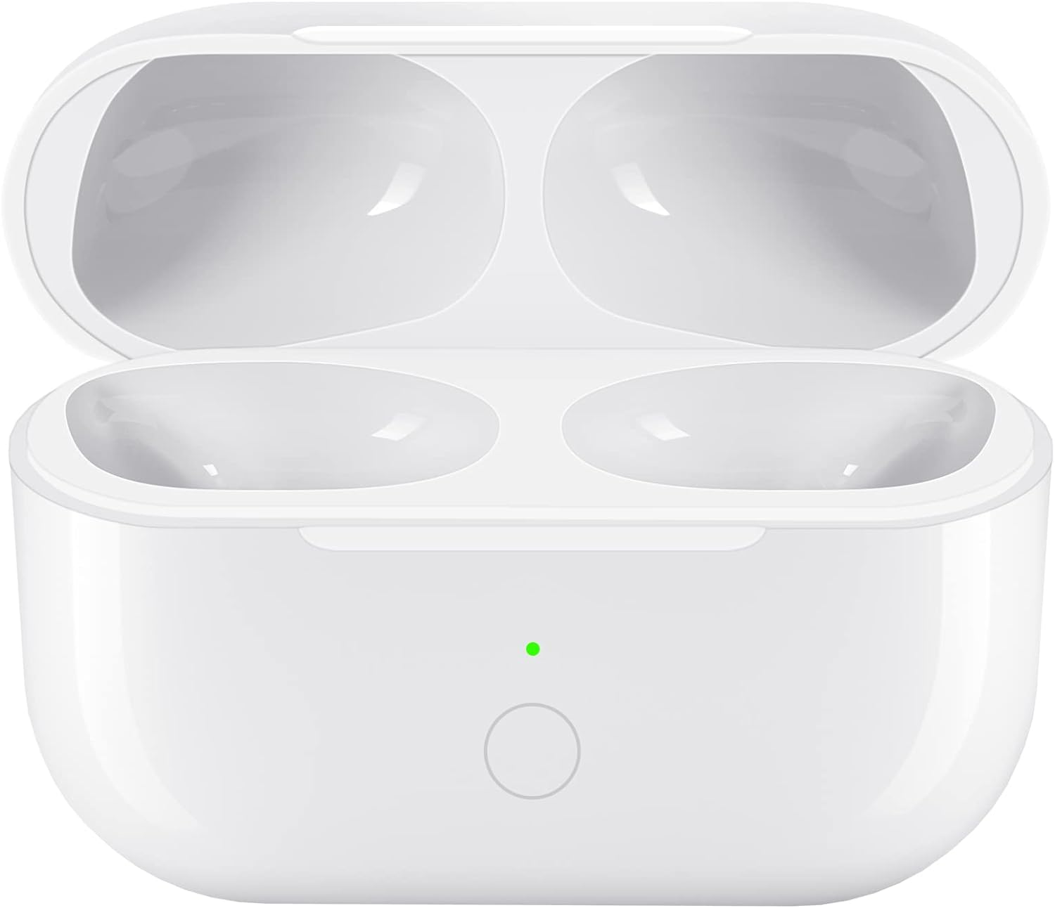 Wireless Charging Case Replacement for AirPods Pro with Fast Charging-image