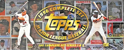 1996 Topps Baseball Complete Set - Factory Sealed | eBay