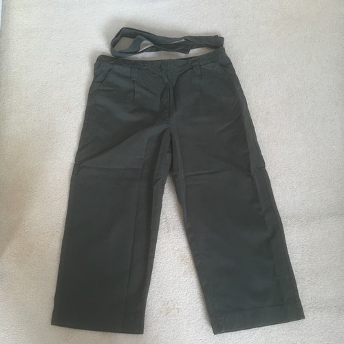 Next Trousers Size 12 Cropped Wide Leg 