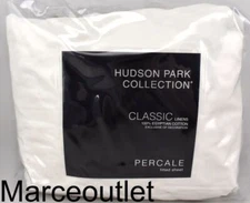 Hudson Park Classic Linens Cotton Percale TWIN Fitted Sheet Vanilla Sky