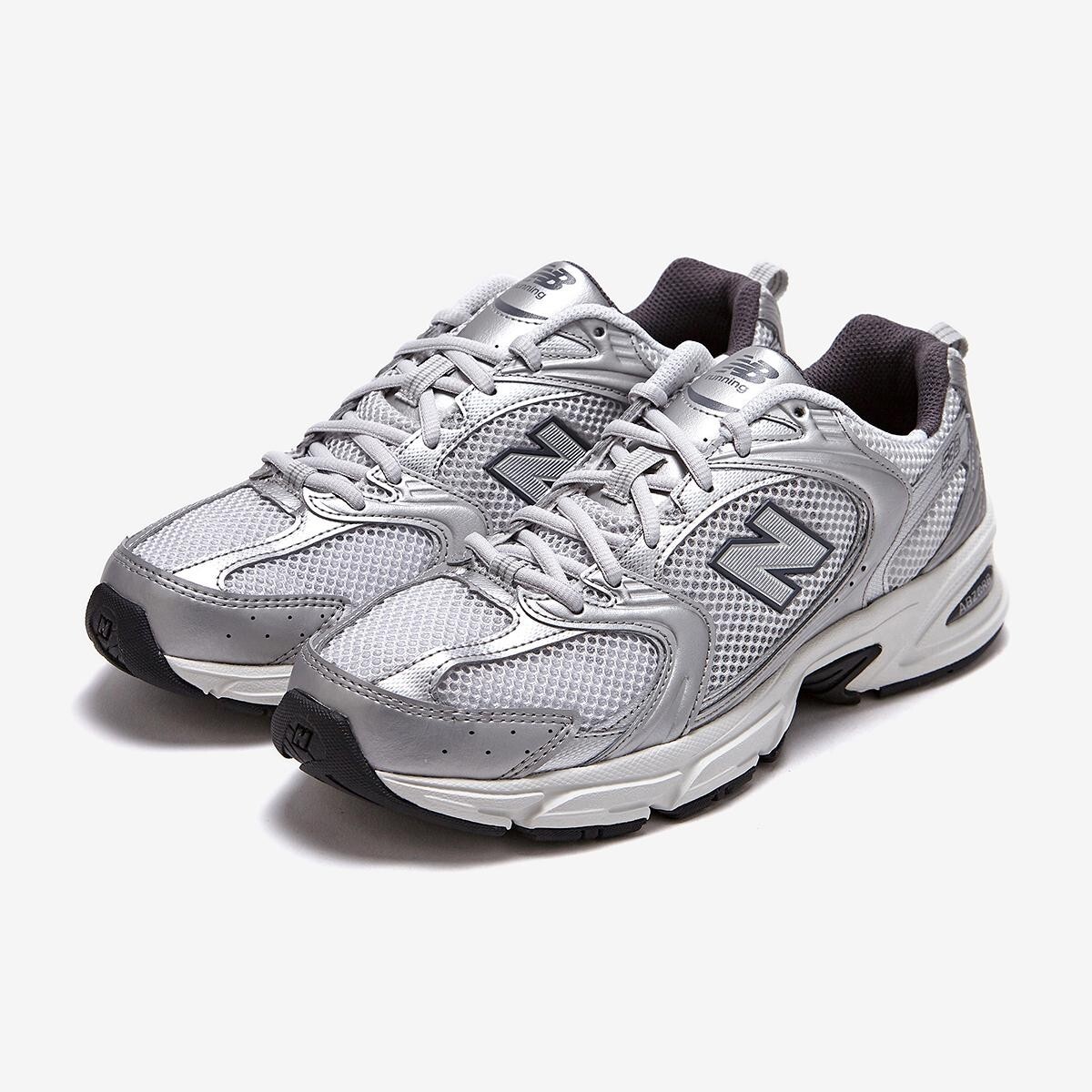 New Balance 530 Grey Matter Silver Metallic 4-12Size MR530LG