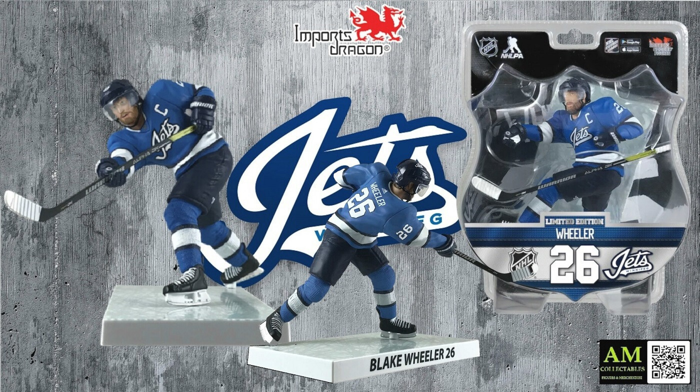 Imports Dragon Nhl Limited Edition - Winnipeg Jets - Blake Wheeler