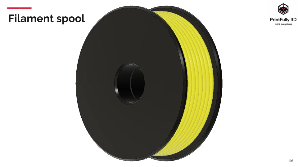 Carrete de filamento PrintFully3D escala 1/10 impreso en 3D accesorios sobre orugas prueba Foto 2 de 3